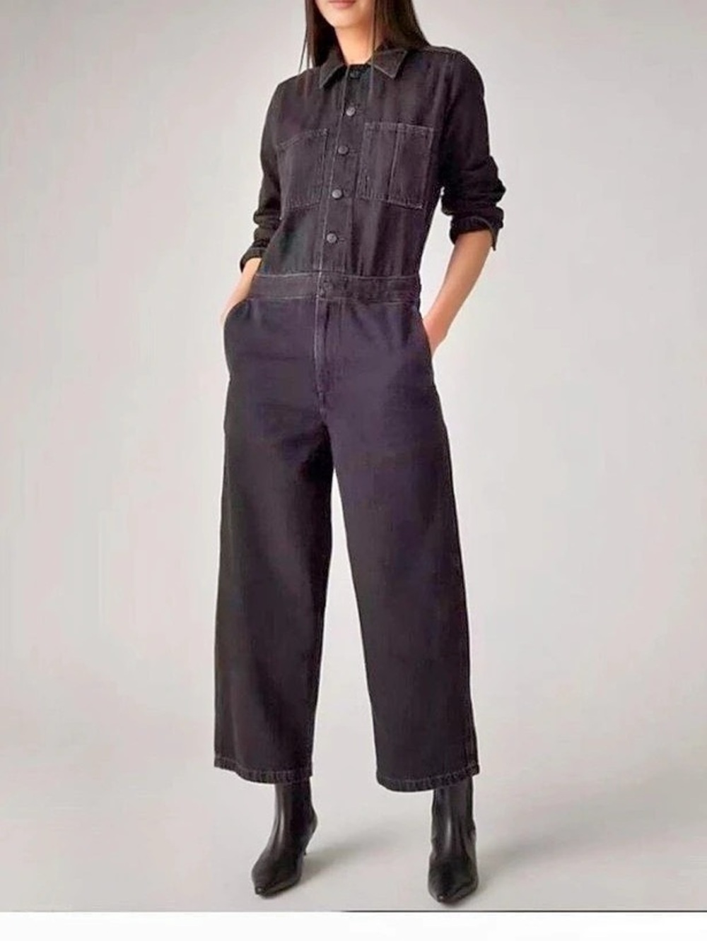 Levi's Black Iconic Jumpsuit Size Medium